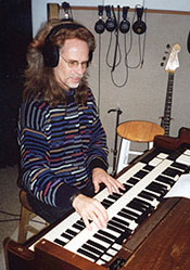 Murl Allen Sanders in the studio